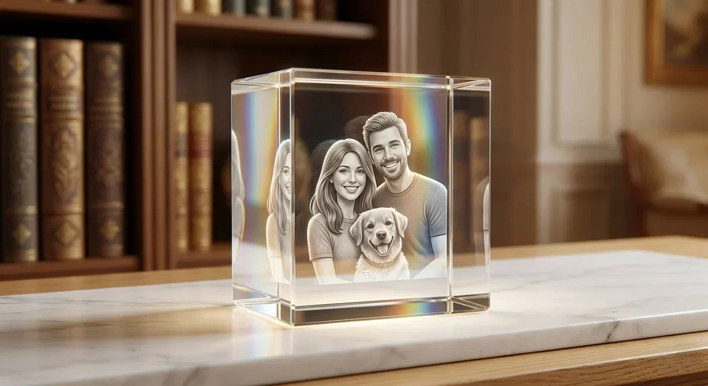 How 3D Photo Crystals Are Made: From Image to Masterpiece