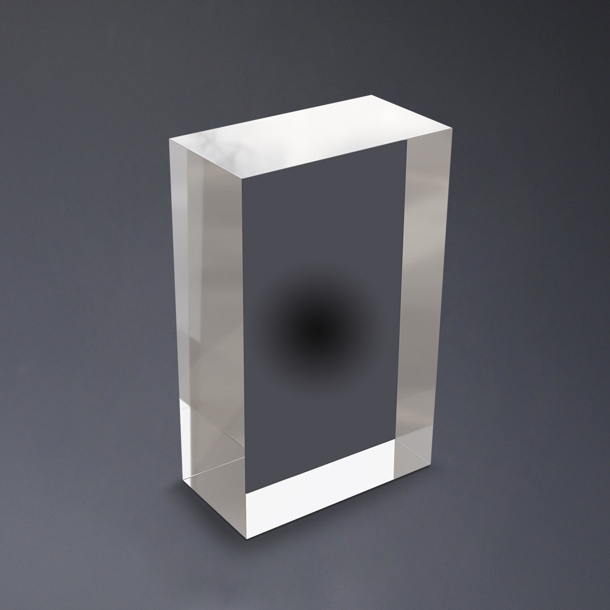 3D Crystal Engraving Blank Block - Rectangle