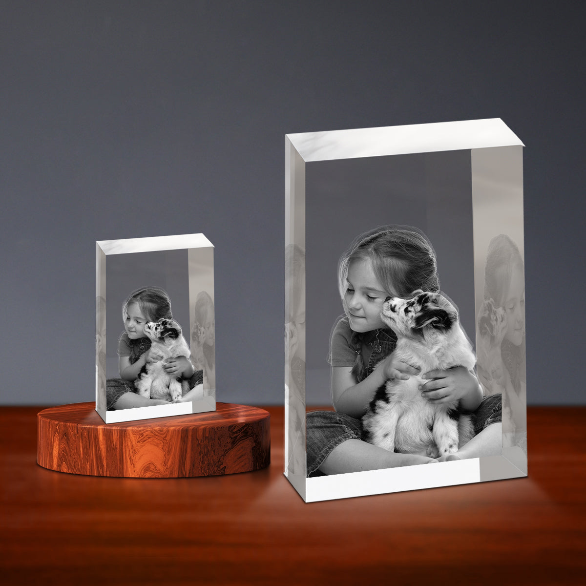 3D Crystal Engraving Blank Block - Rectangle